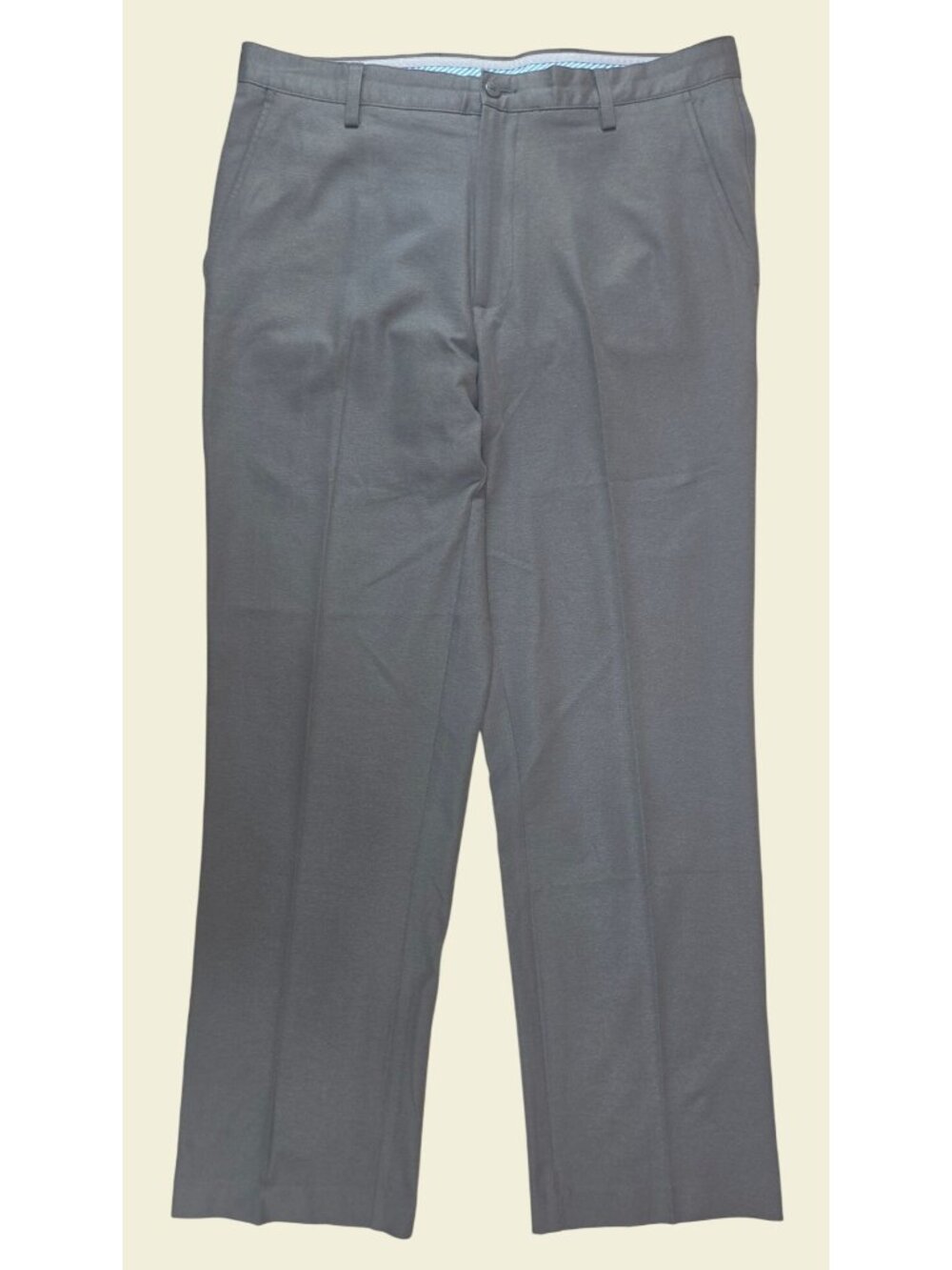 FootJoy Mens Flat Front Gray Golf Pants 36x32